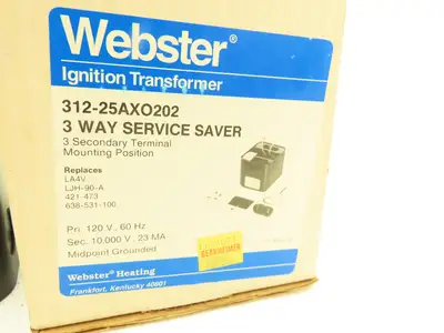 New | in-Stock WEBSTER _UNKNOWN_ HVAC Parts and Equipment | Arrow Industrial #561424