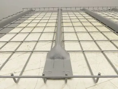 New Pallet Rack Wire Deck 48x58" Waterfall 4 Flared Channel Racking 3000lb Mesh