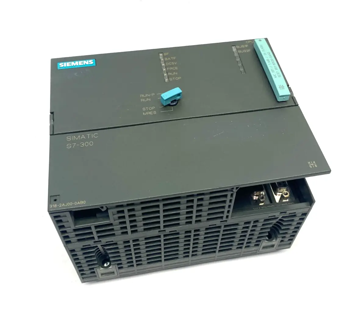 USED SIEMENS SIMATIC S7-300 CPU 318-2 DP, 6ES7951-1KK00-0AA0 CARD