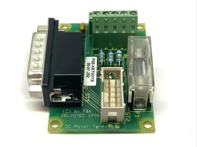Used F&K Delvotec DC Motor Terminal Board Printed Circuit Boards (PCB) Michigan US | Maverick Industrial Sales #1395531