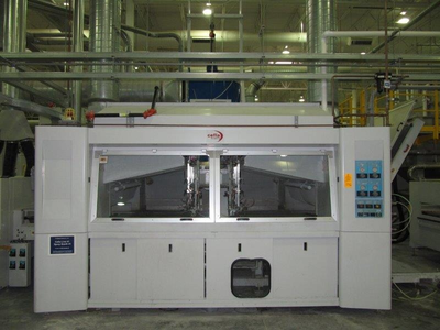 Cefla Package of Flat-Line Finishing Machinery, w/ EliSpray Rotary Spray Machines, Curing Ovens, Panel Cleaners, Material Handling, etc.