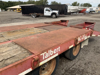 Used 2002 TALBERT AC-20 Deckover Trailers Michigan US | Miedema Asset Management Group #1468675
