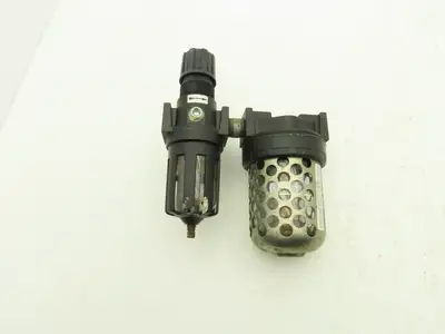 Master Pneumatic Detroit  Filter Regulator Lubricator Combination 1/2" NPT