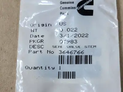 NEW CUMMINS 3646766