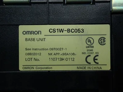 USED OMRON CS1WBC053