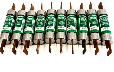 NEW LOT OF 10 LITTELFUSE LLNRK-80 TIME DELAY FUSES LLNRK80