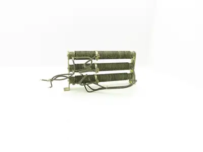 D50 Ceramic Rib Wound Resistor 50 Ohm 11.5" Set of 3 Chassis Mount Assy