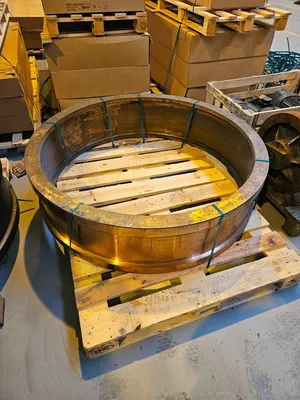 1990 WELLMAN Rotary Wheel and Band Aluminum Strip Caster Melting/Casting, Casters - Continuous Strip | H.E. Phipps Co. Inc. (9)