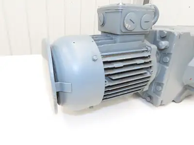 Bauer BK30-64U/D08LA82-TF-D/C3 Gear Motor 0.5kw 12/47 RPM 600V 3PH Hollow Shaft