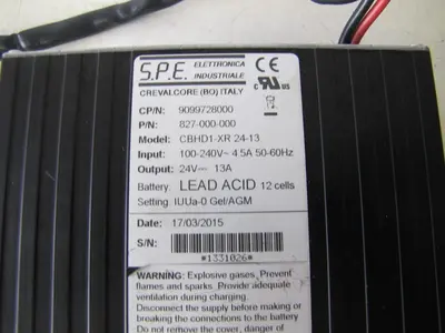 Used NILFISK ADVANCE 9100000888 Battery Chargers California US | Bay Line Tool #1316327