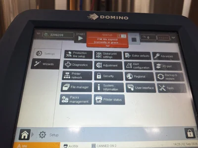Used _UNKNOWN_ _UNKNOWN_ Ink Jet Coders & Printers Georgia US | Auction Management Corporation #1548430