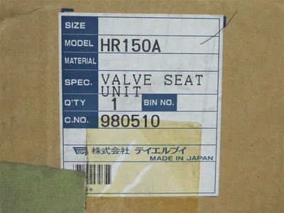 TLV HR150A Steam Trap Valve Seat Unit New NIB