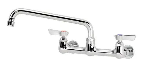 Krowne 12-810L Splash Mount Faucet - 10" Swing Spout, 8" Centers
