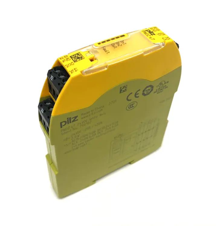 Used PILZ SIGMA CONTACT EXPANSION SAFETY RELAY PNOZ S7 24VDC 4 N/O 1 N/C Relays & Switches Michigan US | Maverick Industrial Sales #1091932