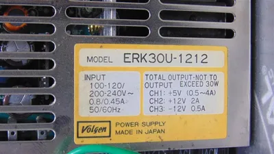 Volgen ERK30U-1212 Power Supply Module 5/12VDC Used