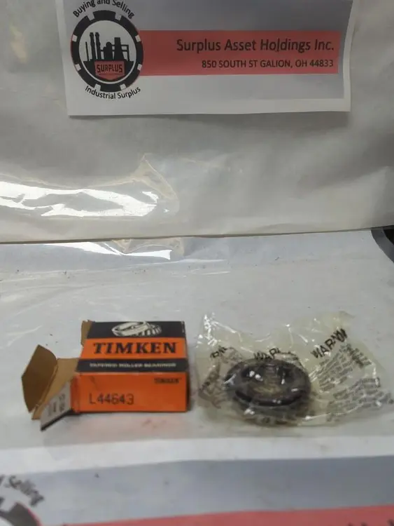 New | in-Stock TIMKEN L44643 Misc Electrical & Power Parts Ohio US | Surplus Asset Holdings #1245430