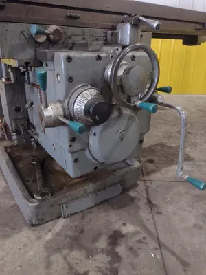 #205 K&T MILWAUKEE KEARNEY AND TRECKER MODEL #205 S-12 HORIZONTAL MILL WITH TOOLMAKERS VERTICAL HEAD: STOCK #22495
