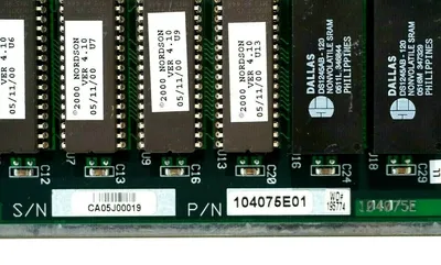 USED NORDSON 104075E01 PC BOARD