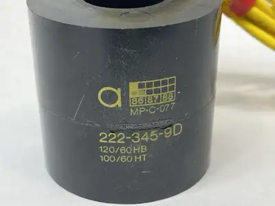 USED ASCO RED HAT SOLENOID VALVE COIL 120/60 HB