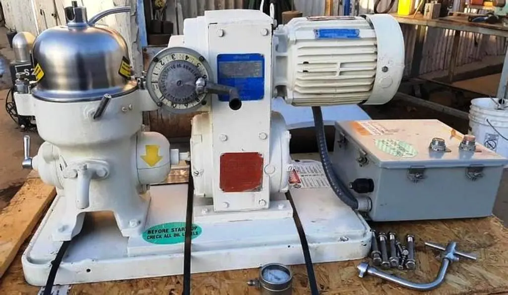 Westfalia TA 1-01-525 lab separator, SS.