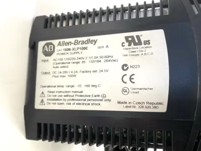 USED ALLEN BRADLEY SER. A POWER SUPPLY 24-28VDC 100W