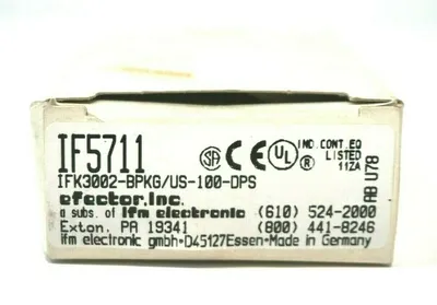 NEW EFECTOR IFK3002-BPKG/US-100-DPS PROXIMITY SWITCH IF5711 IFK3002BPKGUS100DPS