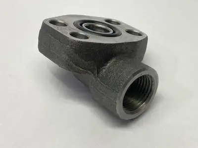 1/2" NPT SAE | 90 Degree Elbow Flange - New Other
