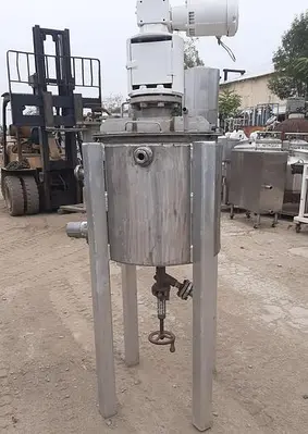 Tank, 45 Gallon, 304 S/st, Jkt, Agit, FT/CB #S744703