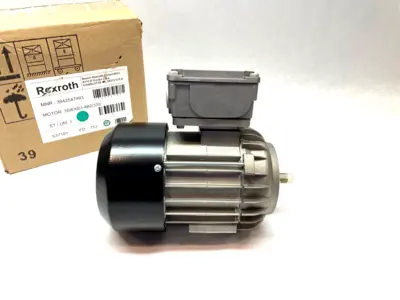 New | in-Stock Rexroth 3-Phase Electric Motor, 230/400V, .22kW A.C. Motors Michigan US | Maverick Industrial Sales #1401658
