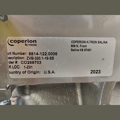 USED 2023 COPERION ZVB-320.1-19-SS