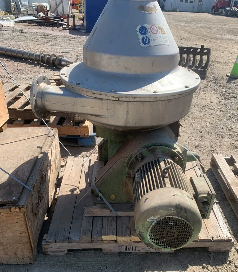 Westfalia RSE 50-01-076 veg oil separator, 316SS.