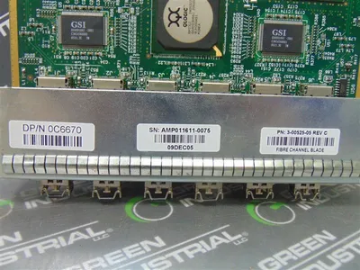 Dell / Adic Scalar 3-00525-05 Fibre Channel Blade Card 0C6670 Rev. C Used