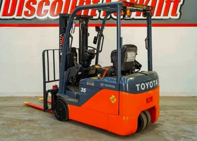 Used 2022 TOYOTA 8FBE18U 3-Wheel Sit down Electric Counterbalance Forklifts Colorado US | Discount Forklift #1545636