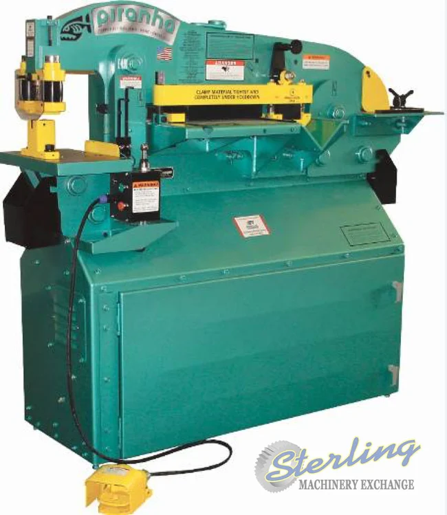 New | in-Stock PIRANHA P-65 Ironworkers California US | Sterling Machinery Exchange #1465429