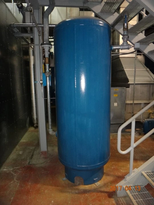 JJ Finnigan Air Receiving Tank
