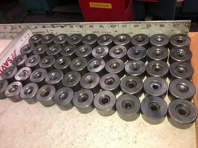 3044-140 Lot of 50 Tungsten Quality Carbide Medium-Size Wire and Tube Drawing Dies