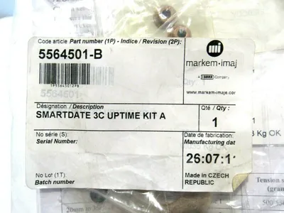 NEW MARKEM IMAJE 5564501-B SMARTDATE 3 UPTIME KIT A 5564501B