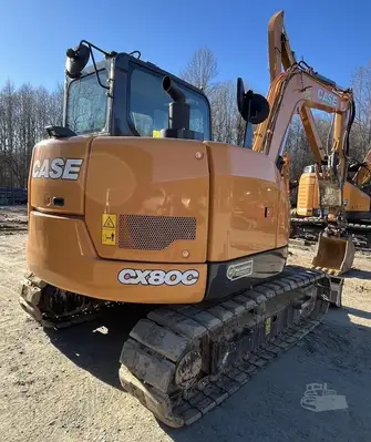 Used 2023 CASE CX80C Crawler Excavators - Mini Maryland US | Core Equipment Group #1502032