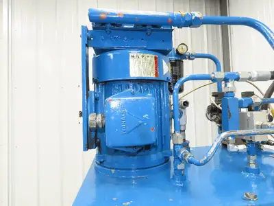 Clarke Hydraulic Power Unit 30Gal 4.2gpm 3000psi Marzocchi Gear Pump 3Hp 3PH