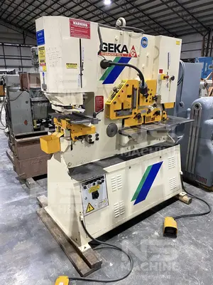 Used 2007 GEKA HYDRACROP 110/A Ironworkers Illinois US | BLUMBERG MACHINERY COMPANY #1399095