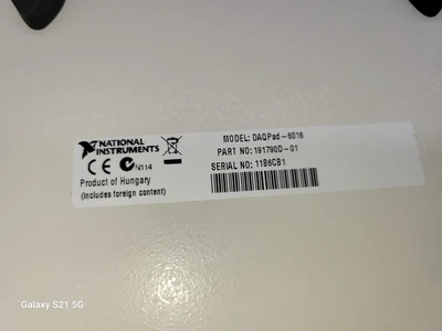 Used National Instruments NI DAQPad-6016 Computer Accessories Arizona US | ASSET CONVERSION SPECIALISTS, INC. #324792