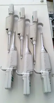 Eppendorf-Repeater Plus/ Rainin-EDP3 - Assorted Pipettes(Lot of 9ea) See Details