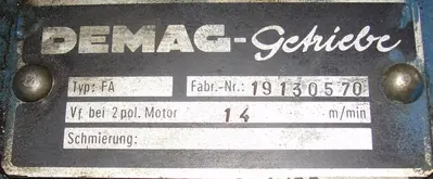 USED DEMAG EKP 210 H11LG 4/1
