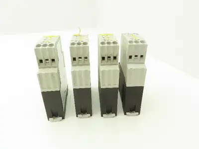 Eaton Moeller ETR4-69-A Timing Relay 24-240V AC/DC 0.05 Sec-100 Hrs Lot of 4