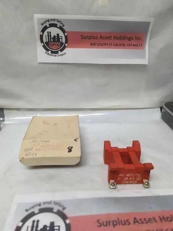 New | in-Stock ALLIS CHALMERS 25-107-029-808 Motor Control Parts Ohio US | Surplus Asset Holdings #1246893