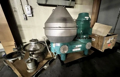 Westfalia GSE 125-06-777 wine clarifier, 316SS.