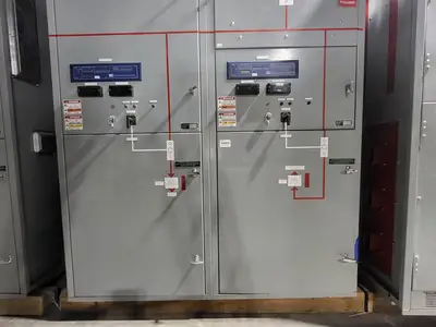 25kV 1200A 3ph Switchgear Unit w/ (2) Power Vac Breaker VB1 27.0-16-0