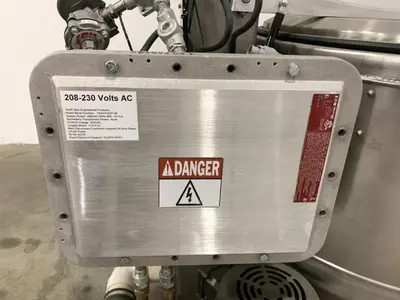 North Star 755 XP perforate basket centrifuge, 304SS.