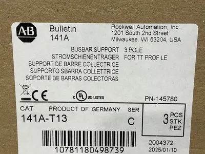 Used 2025 ALLENBRADLEY 141AT13 PLC Chassis Ohio US | HGR 24 #1545424