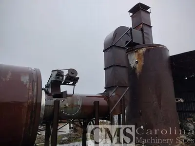 Unknown 8' x 24' Drum Dryer with Webb Burner